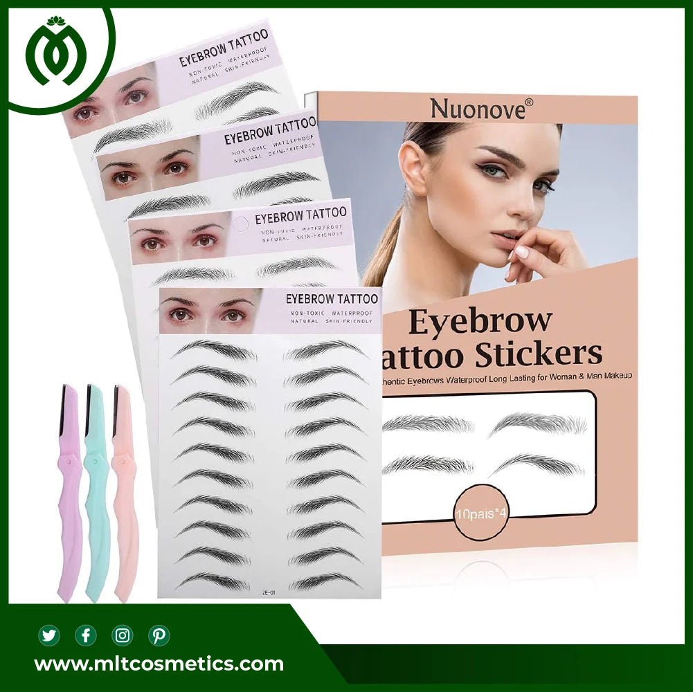 4 D Hair-like Eyebrows Makeup
