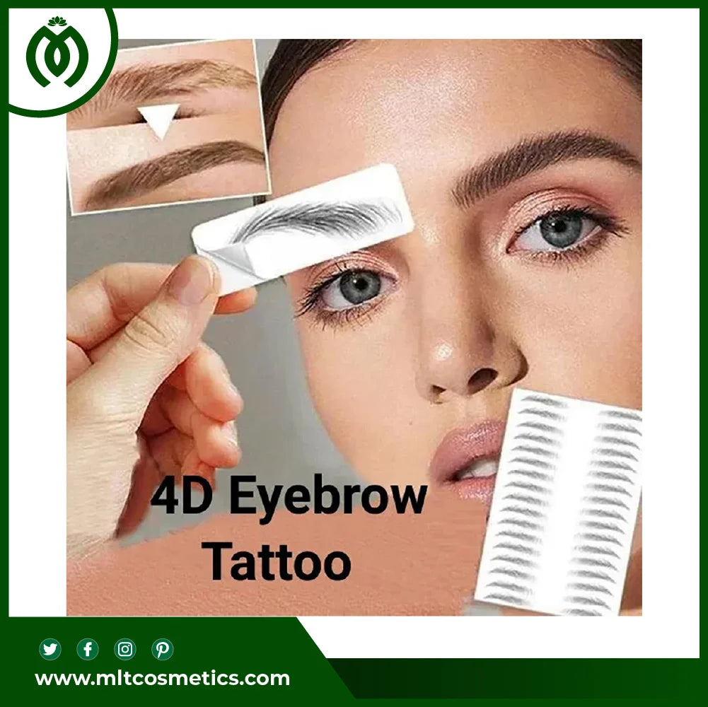 4 D Hair-like Eyebrows Makeup