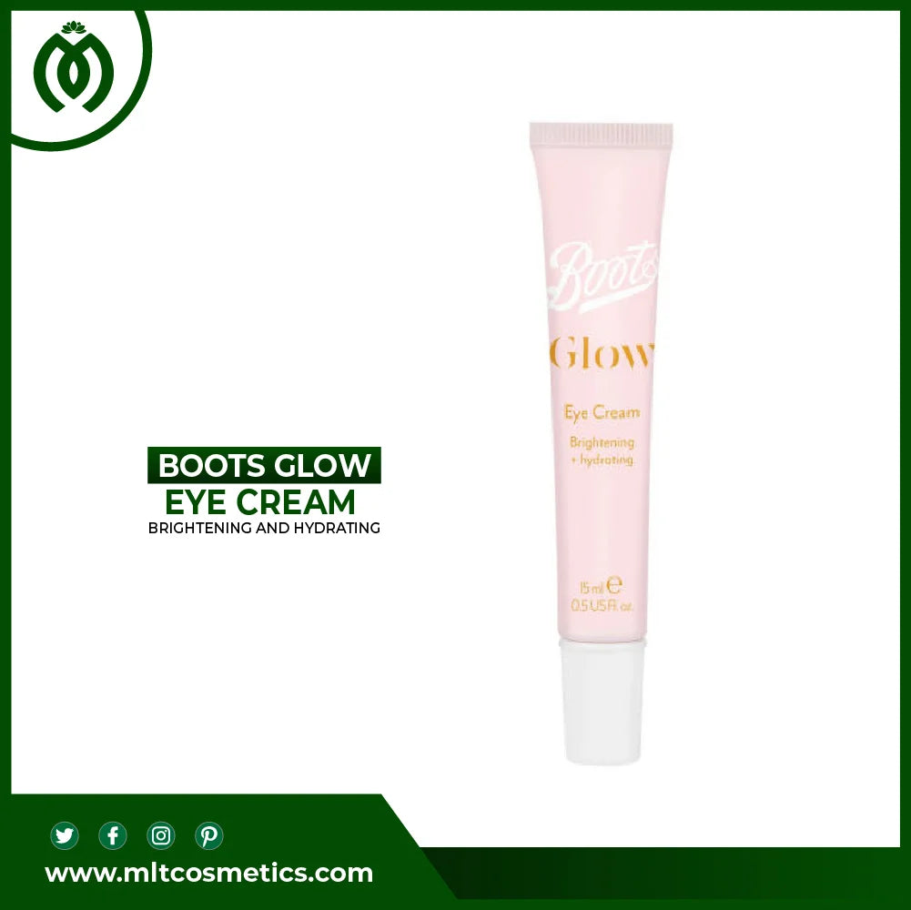 Boots Glow Eye Cream Brightening and Hydrating 15ml Success