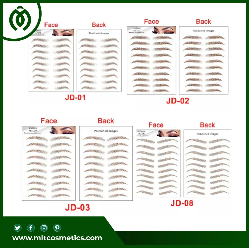 Hair-like Eyebrows Makeup