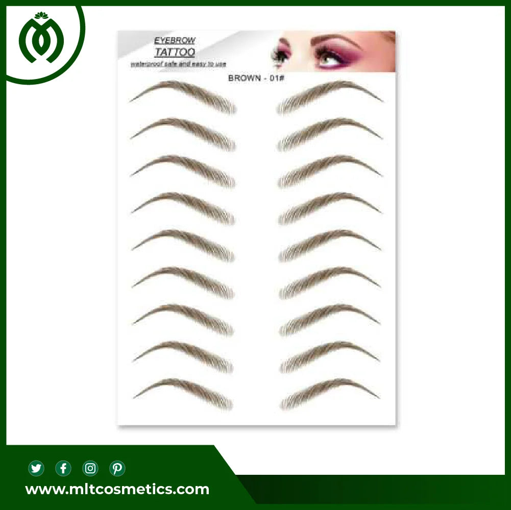 FelinWel - [Buy 3 get 1 free] 6D Eyebrows Sticker, Water Transfer Hair-like Eye  Brow Tattoo Stickers | FelinWel