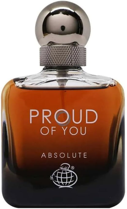 Proud Of You Absolute | Eau De Parfum 100ml | Original By Fragrance World * New