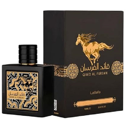  Qaed Al Fursan EAU DE Parfum 90ML (UNISEX) I lattafa qaed al fursan