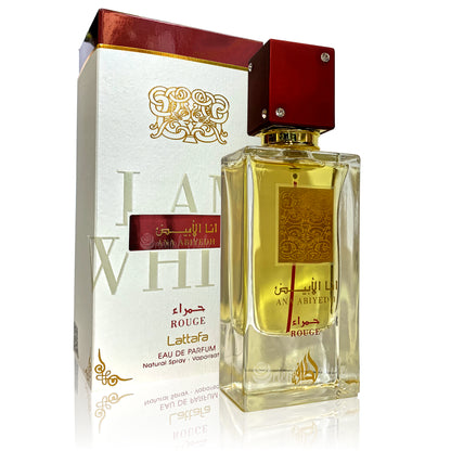 Ana Abiyedh Rouge Eau De Parfum - Most Popular Perfume Spray By Lattafa I Ana Abiyedh Rouge