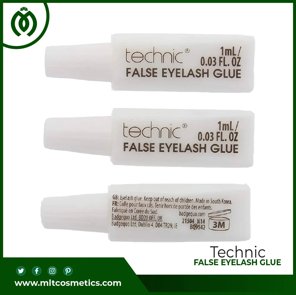 False Eyelash Glue Adhesives 3X 1ml