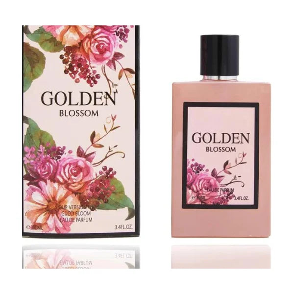 Golden Blossom  Perfume:  Lovali Eau De Parfum 100ml for Women (Gift Set)