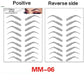 Eyebrows Makeup I  Tattoo Sticker MM