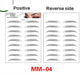 Eyebrows Makeup I  Tattoo Sticker MM