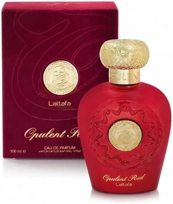 Opulent RED Oud by Lattafa Eau de Parfum Spray Perfume 100ml I Opulent Oud