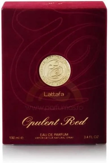 Opulent RED Oud by Lattafa Eau de Parfum Spray Perfume 100ml I Opulent Oud