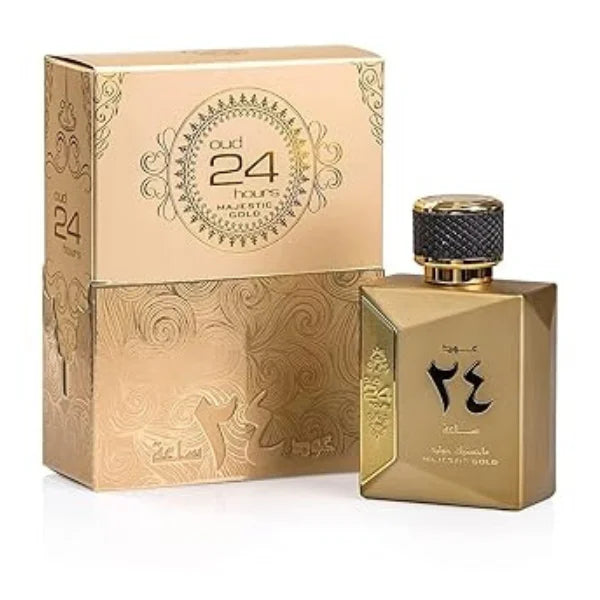 Oud 24 Hours Majestic Gold Eau de Parfum 100ml I oud 24 hours