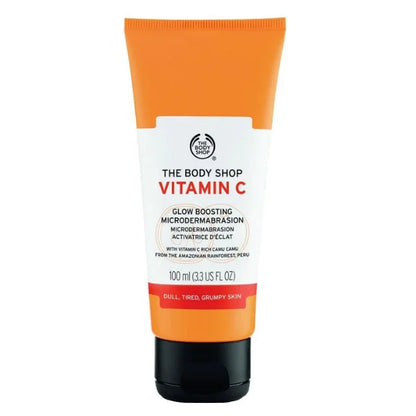 Body Shop Vitamin C Microdermabrasion GLOW BOOSTING 100ml I body shop vitamin c