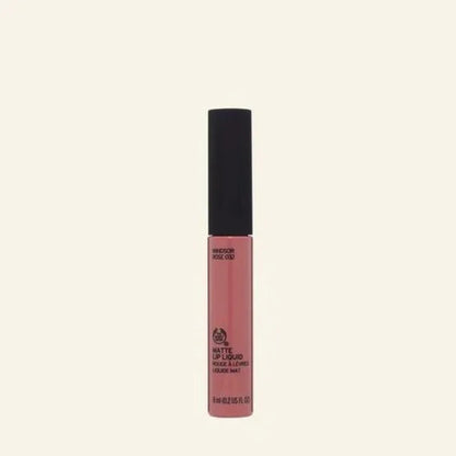  The Body Shop Matte Lip Liquid Windsor Rose 032 I Body Shop Matte Lip Liquid Windsor