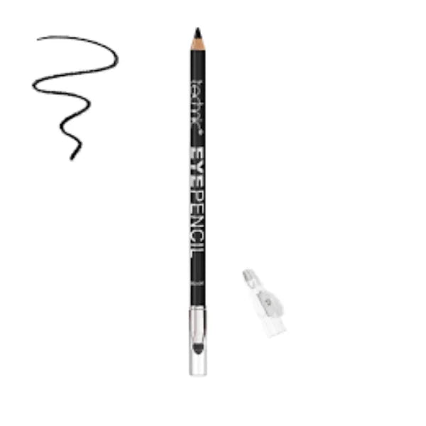 Technic Eyeliner Pencil With Sharpener & Smudger Black I Technic Eyeliner 