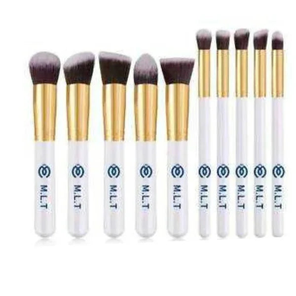 Make up Brushes High quality synthetic soft 10 pcs