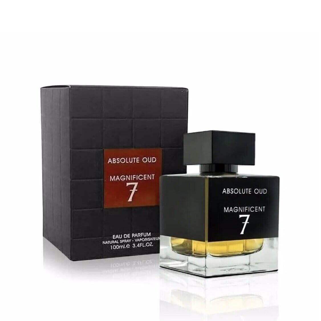 Absolute Oud Magnificent 7 100ml Eau De Parfum Fragrance World I Absolute Oud Magnificent